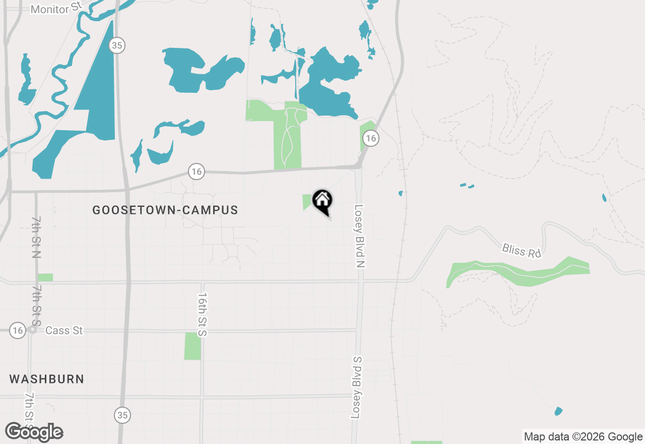 Map of 409 23rd St N, La Crosse, WI 54601
