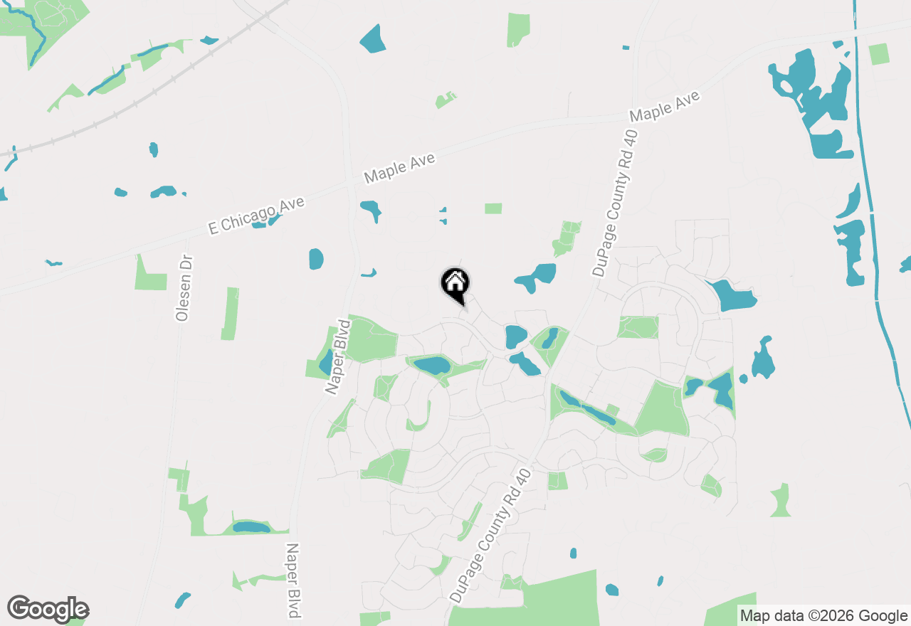 Map of 6155 Ivy Drive, Lisle, IL 60532