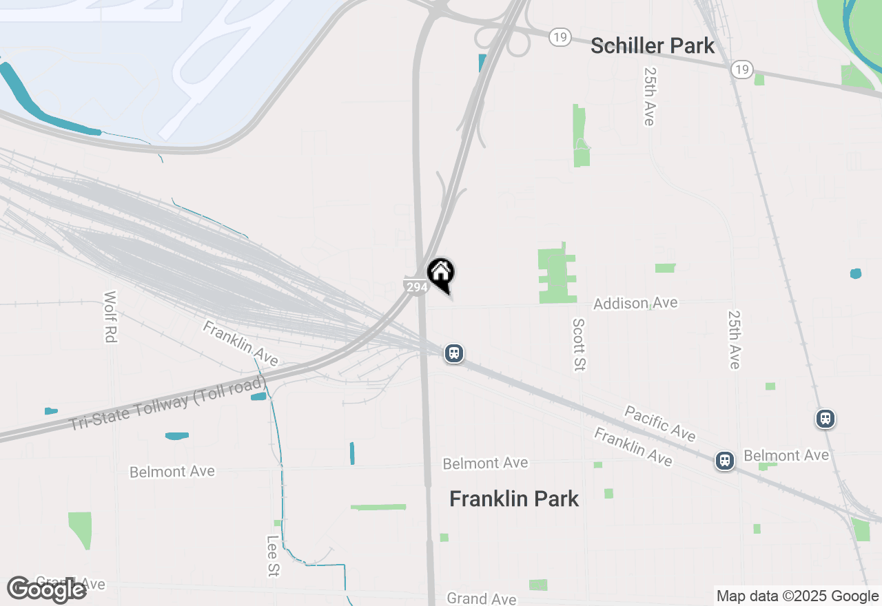 Map of 10330 Addison Avenue, Franklin Park, IL 60131