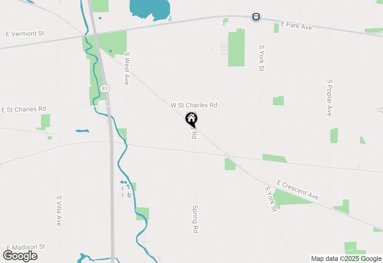 Map of 444 S Spring Road #17, Elmhurst, IL 60126