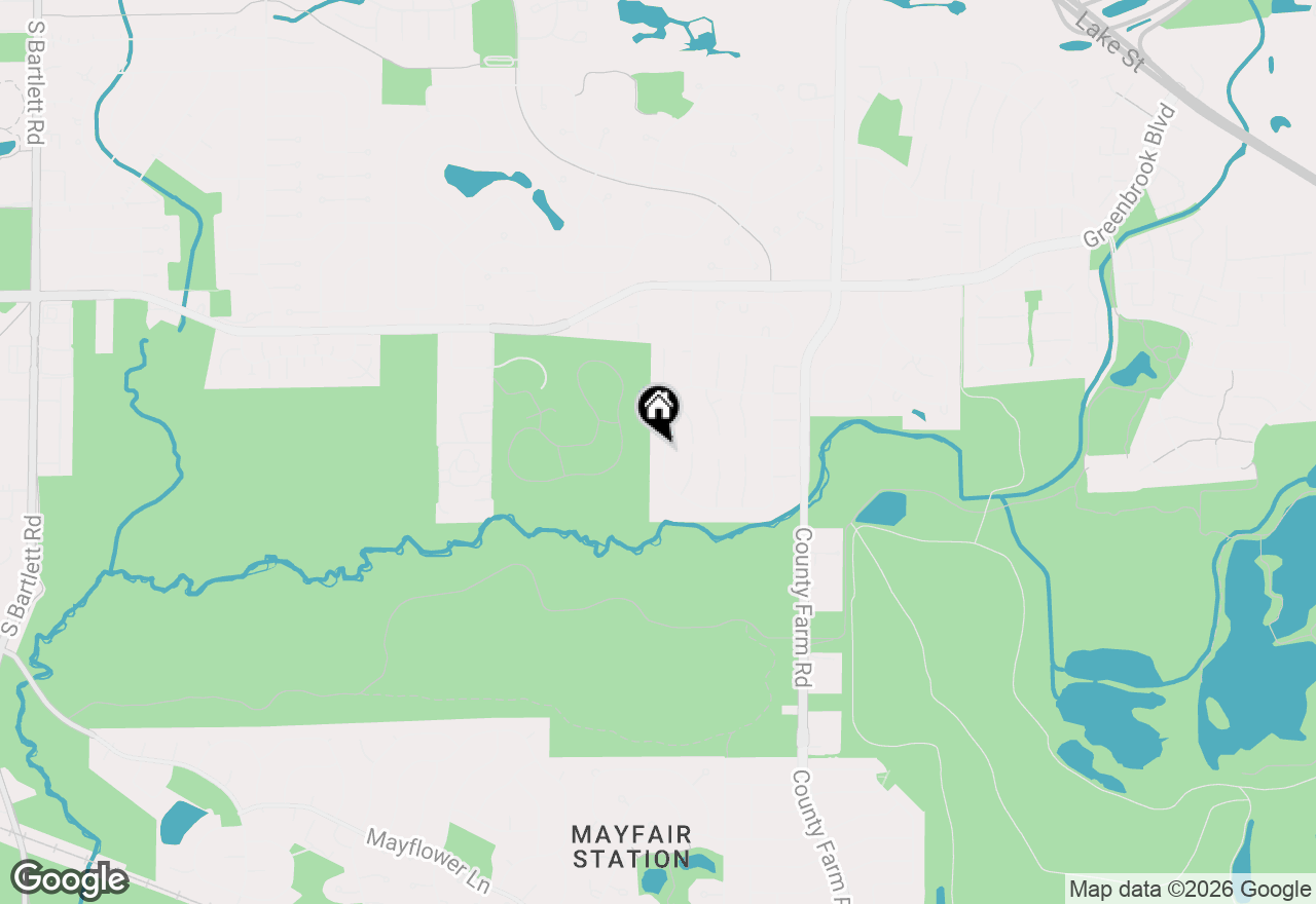 Map of 5308 Cinema Drive W, Hanover Park, IL 60133