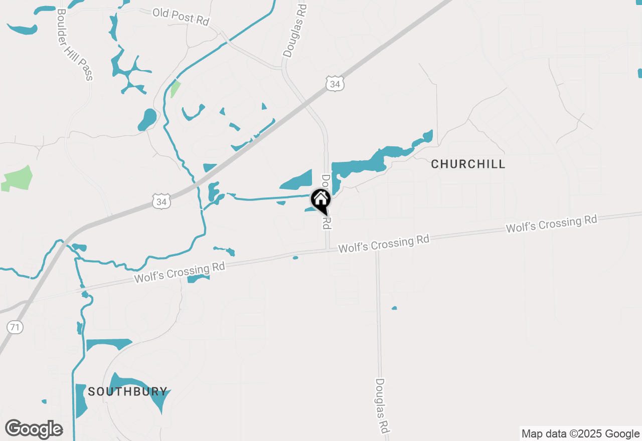 Map of 232 Julep Avenue, Oswego, IL 60543