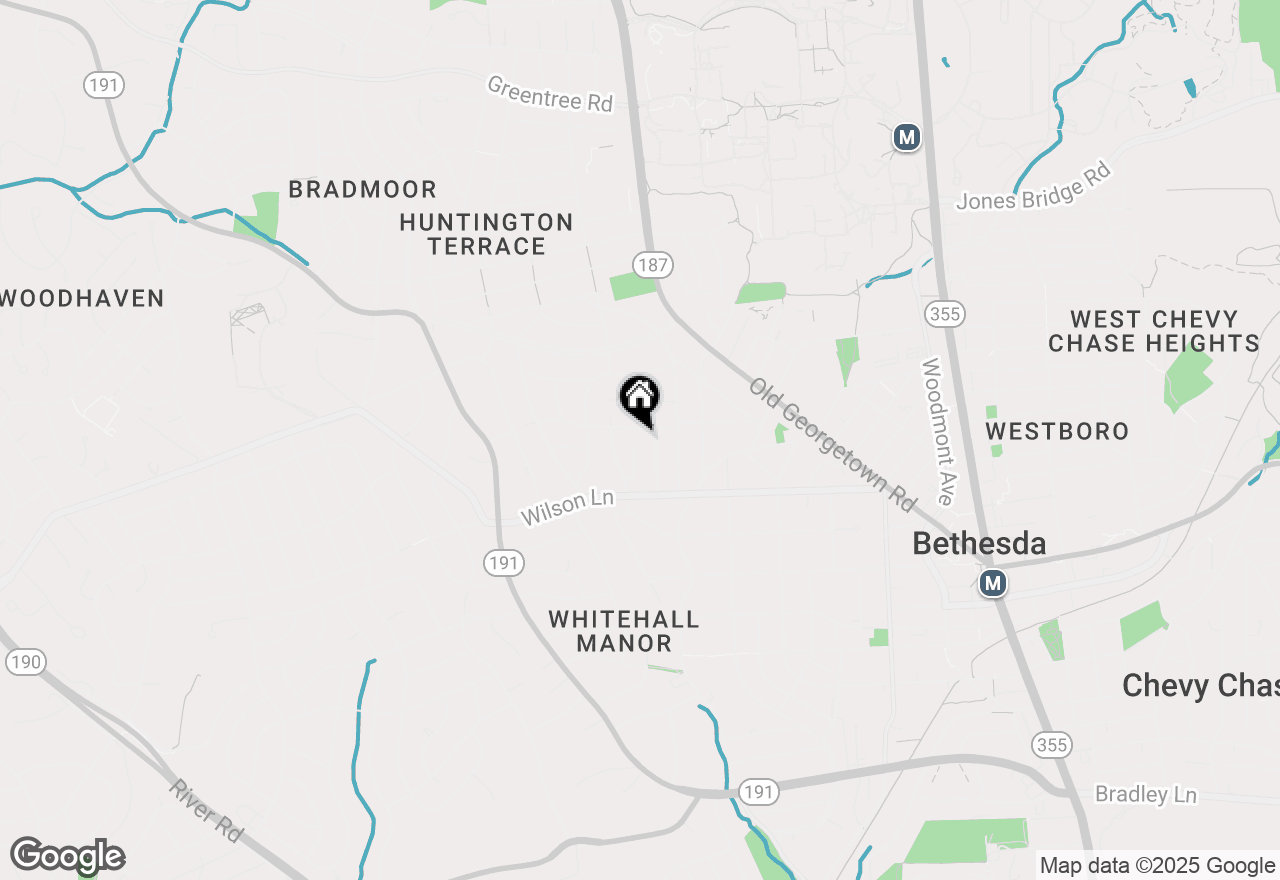 Map of 7823 Marion Lane, Bethesda, MD 20814