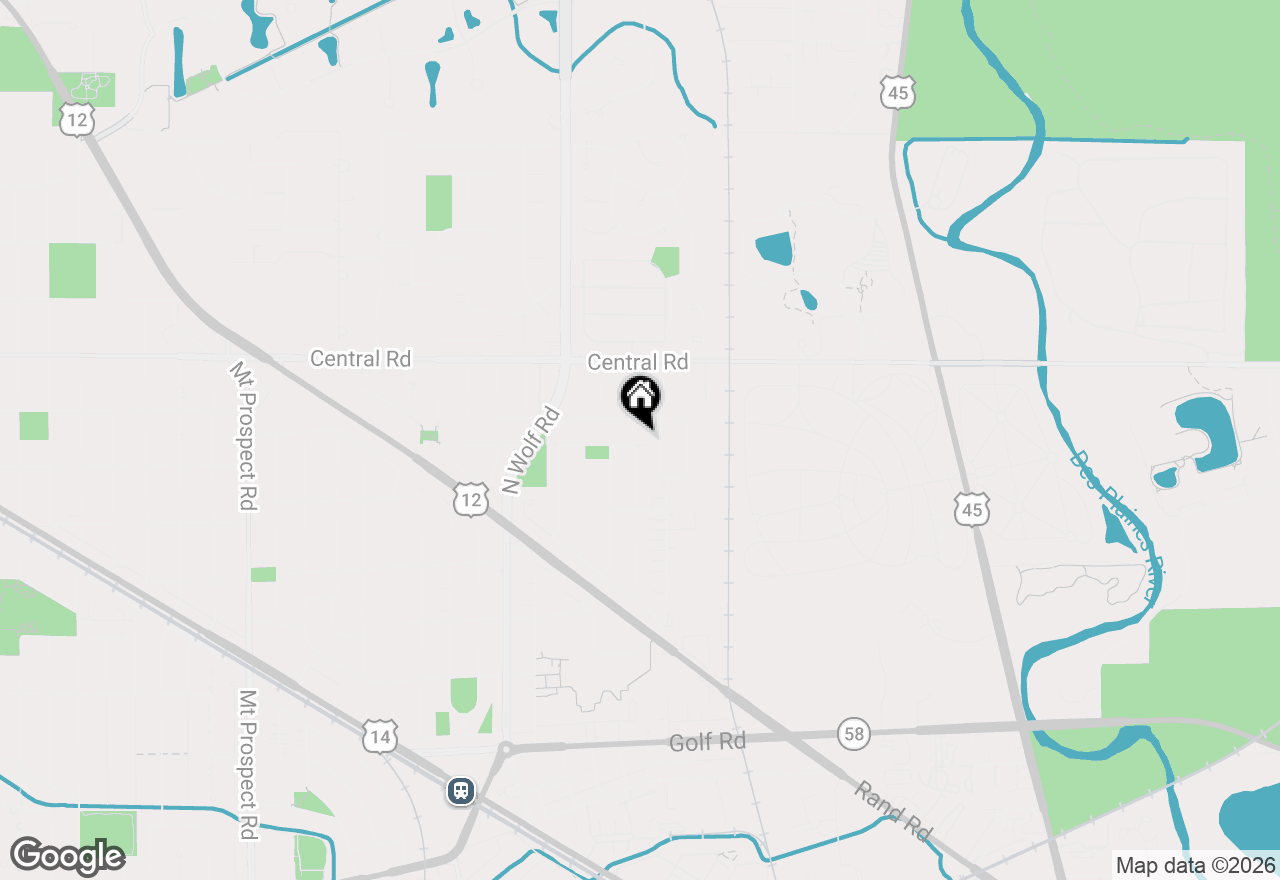 Map of 774 Polynesian Drive, Des Plaines, IL 60016