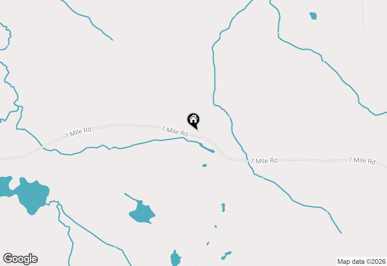 Map of 0000 7 Mile Seven Mile Rd, South Lyon, MI 48178
