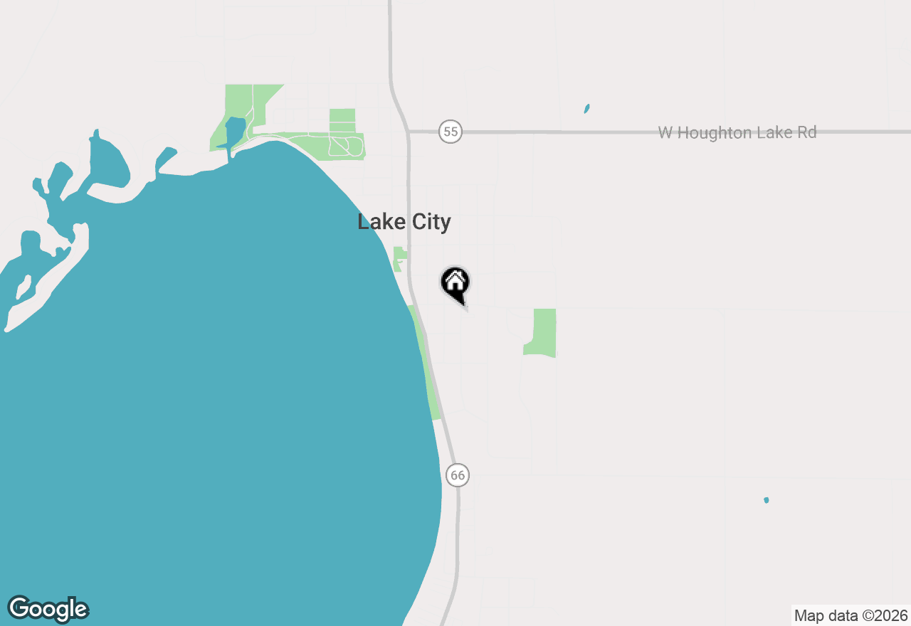 Map of 302 S Gladwin Road, Lake City, MI 49651