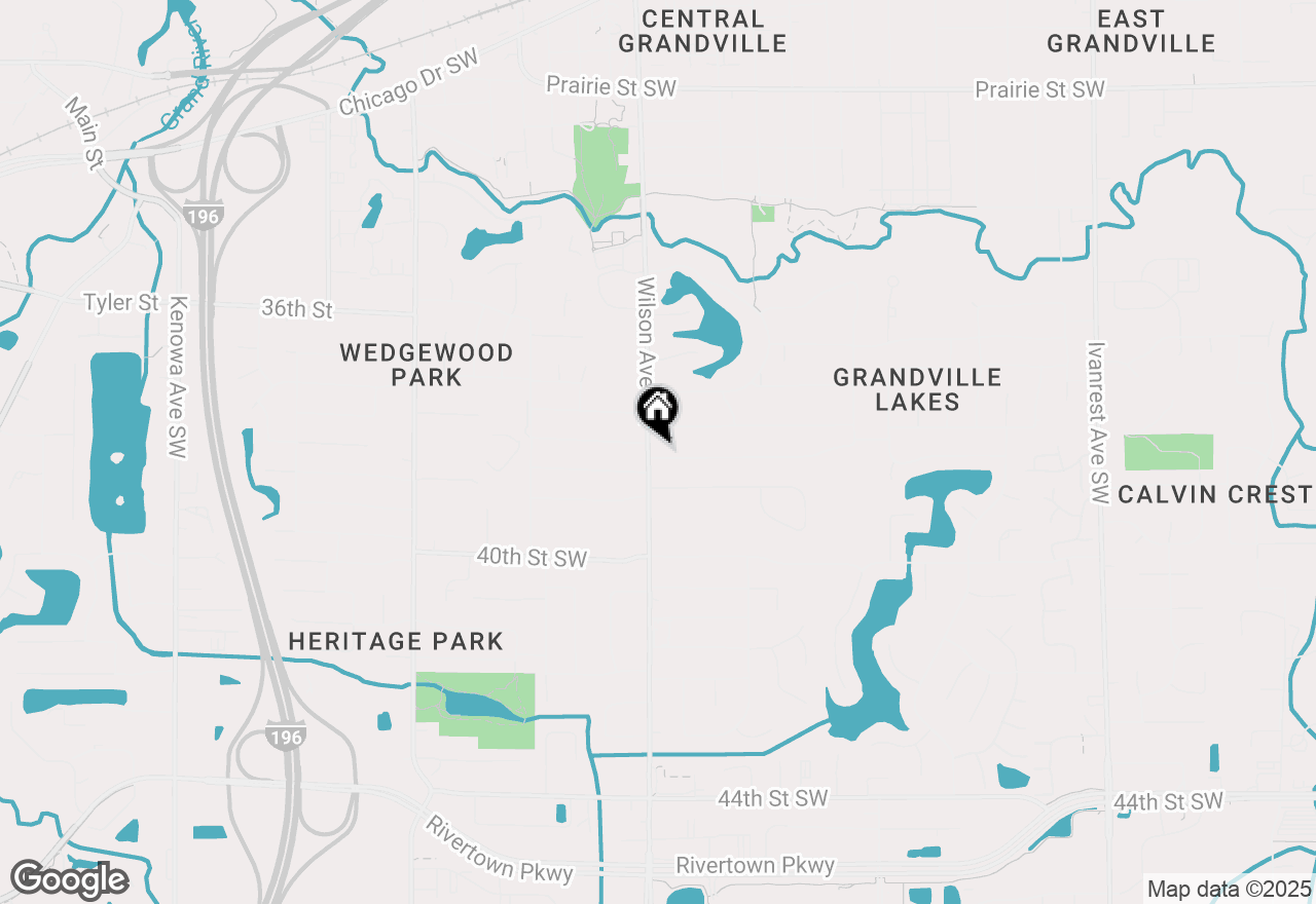 Map of 3955 Navaho Street Sw, Grandville, MI 49418