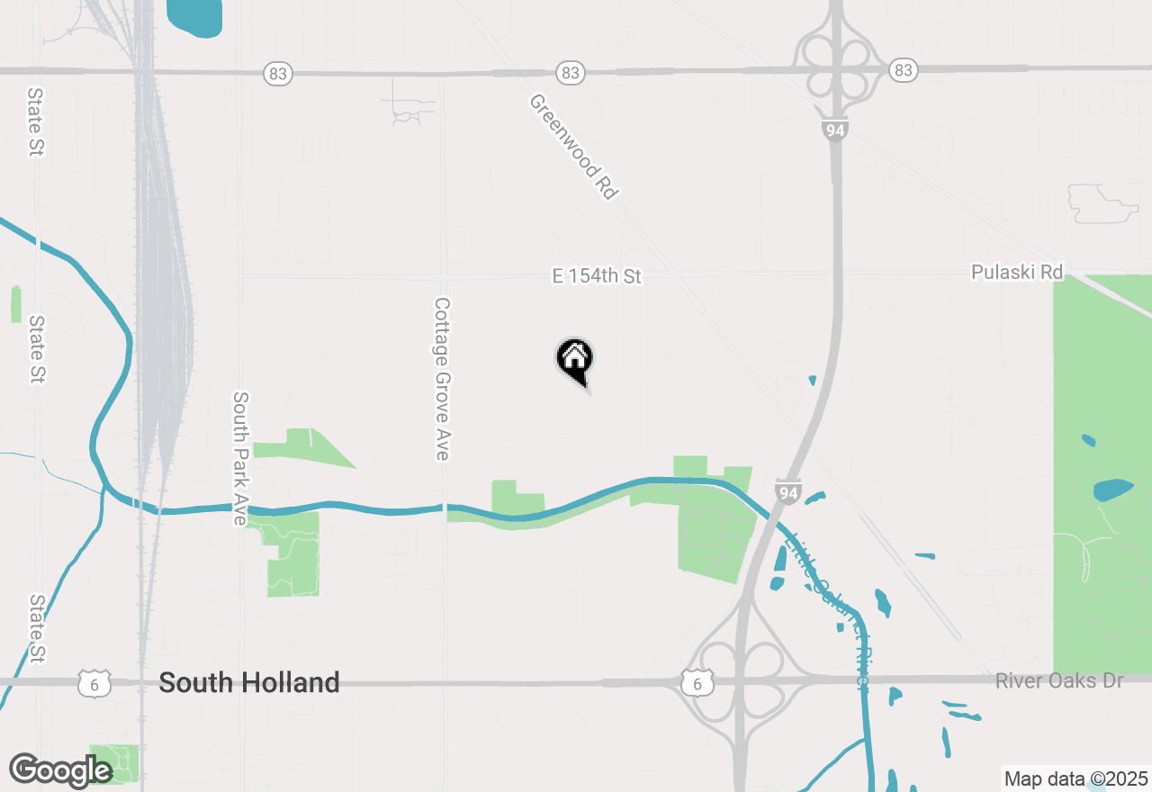 Map of 1016 E 156th Place, Dolton, IL 60419