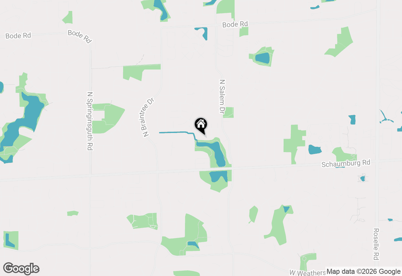 Map of 945 Shattuck Lane, Schaumburg, IL 60194