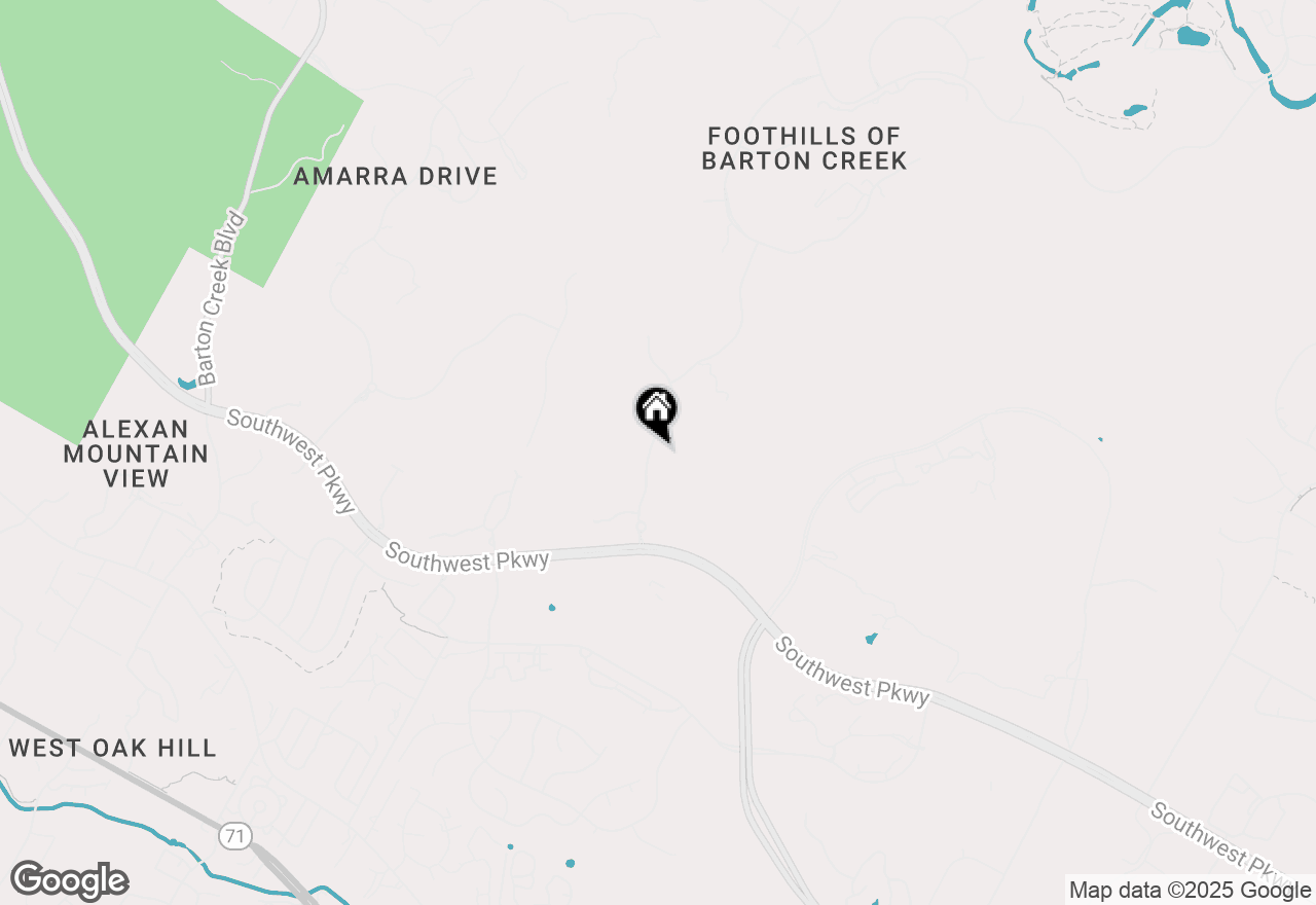 Map of 4805 Mirador Dr, Austin, TX 78735