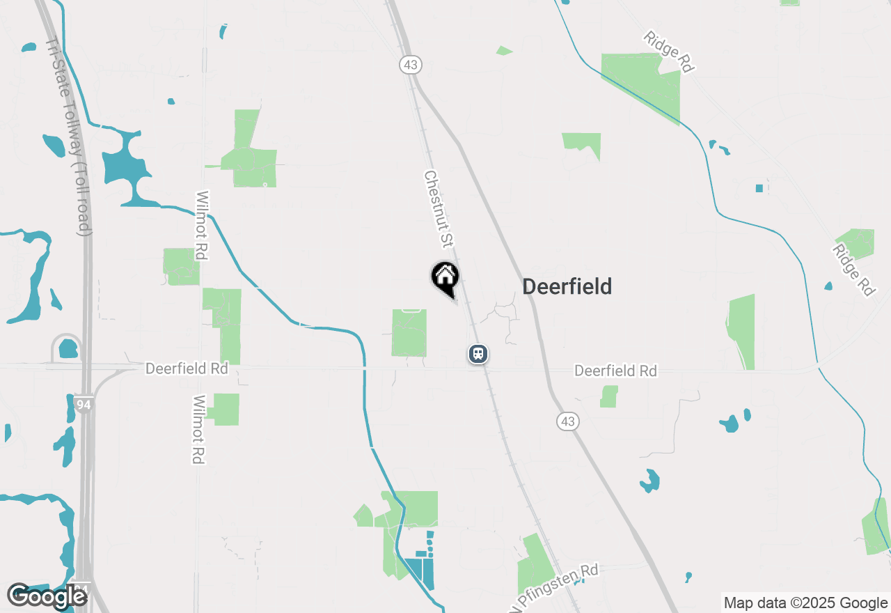 Map of 943 Forest Avenue, Deerfield, IL 60015