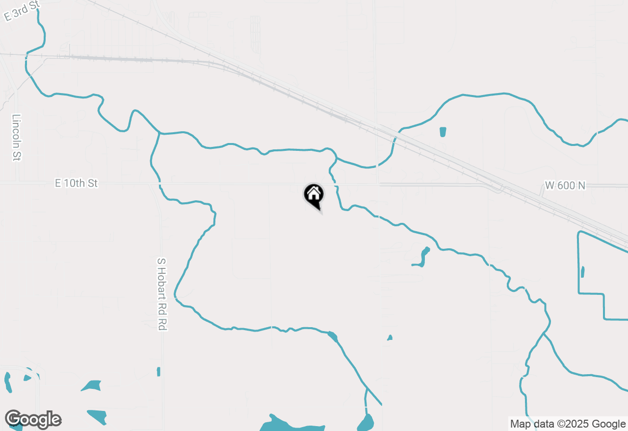 Map of 2711 E 10th Street, Hobart, IN 46342