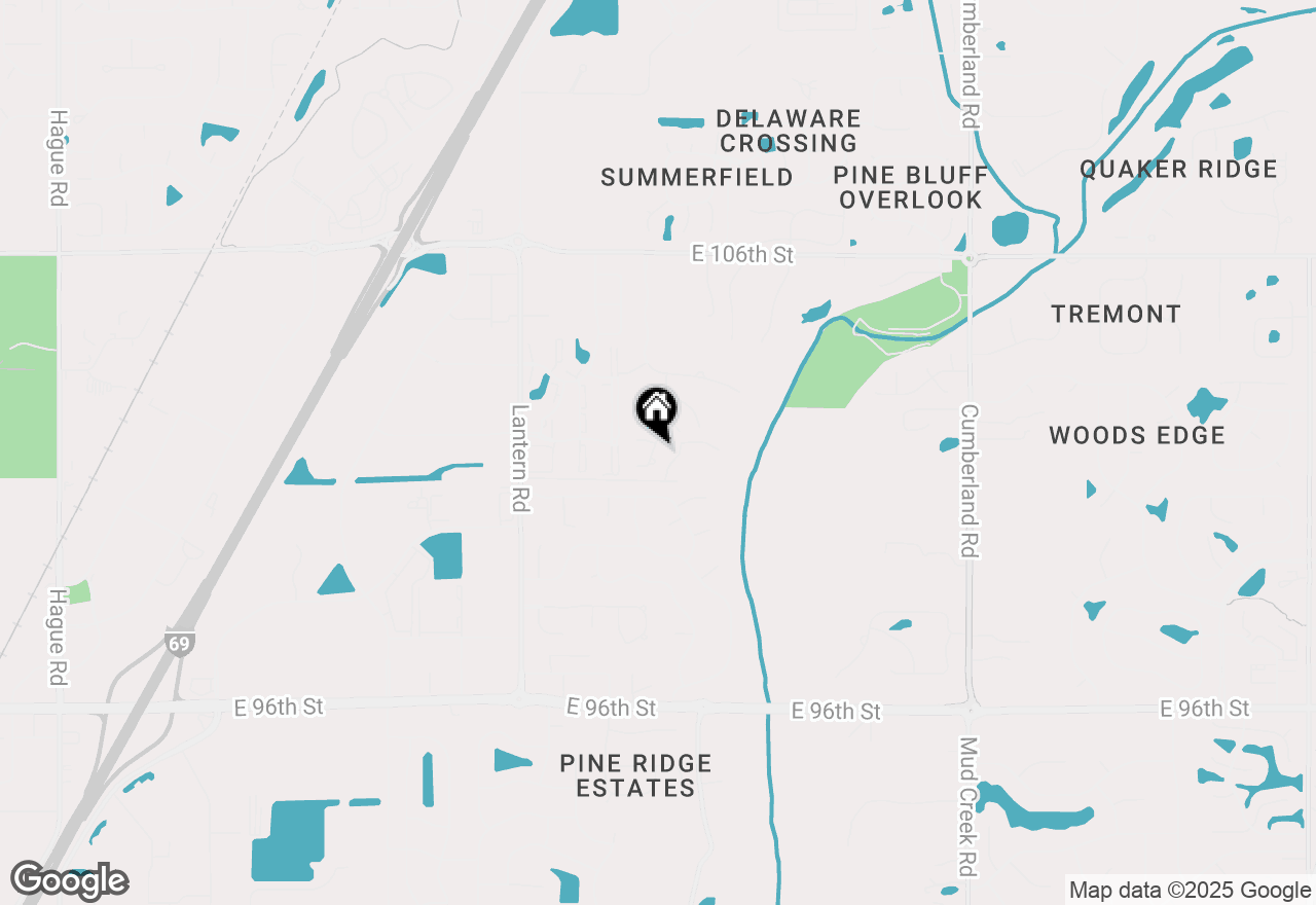 Map of 10143 Winslow Way, Fishers, IN 46037