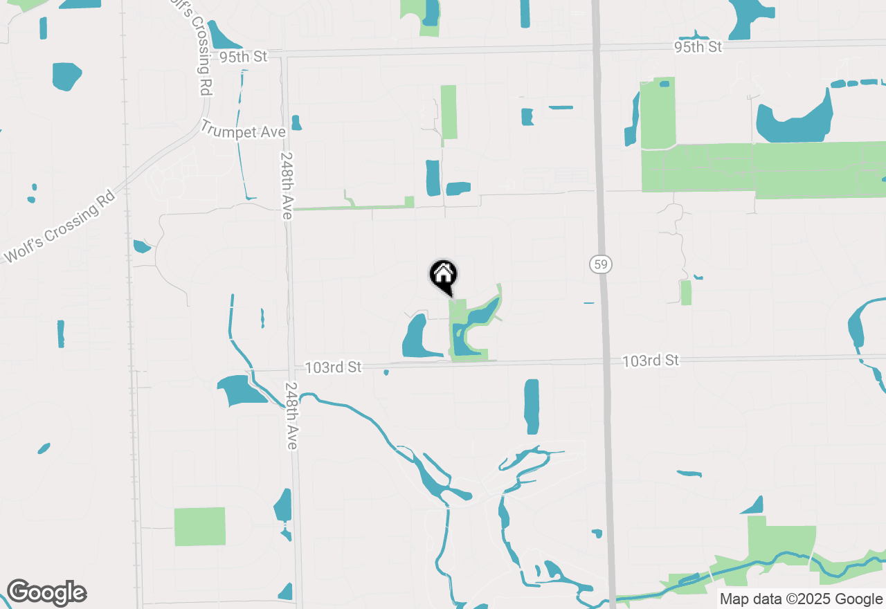 Map of 3504 Redwing Court, Naperville, IL 60564