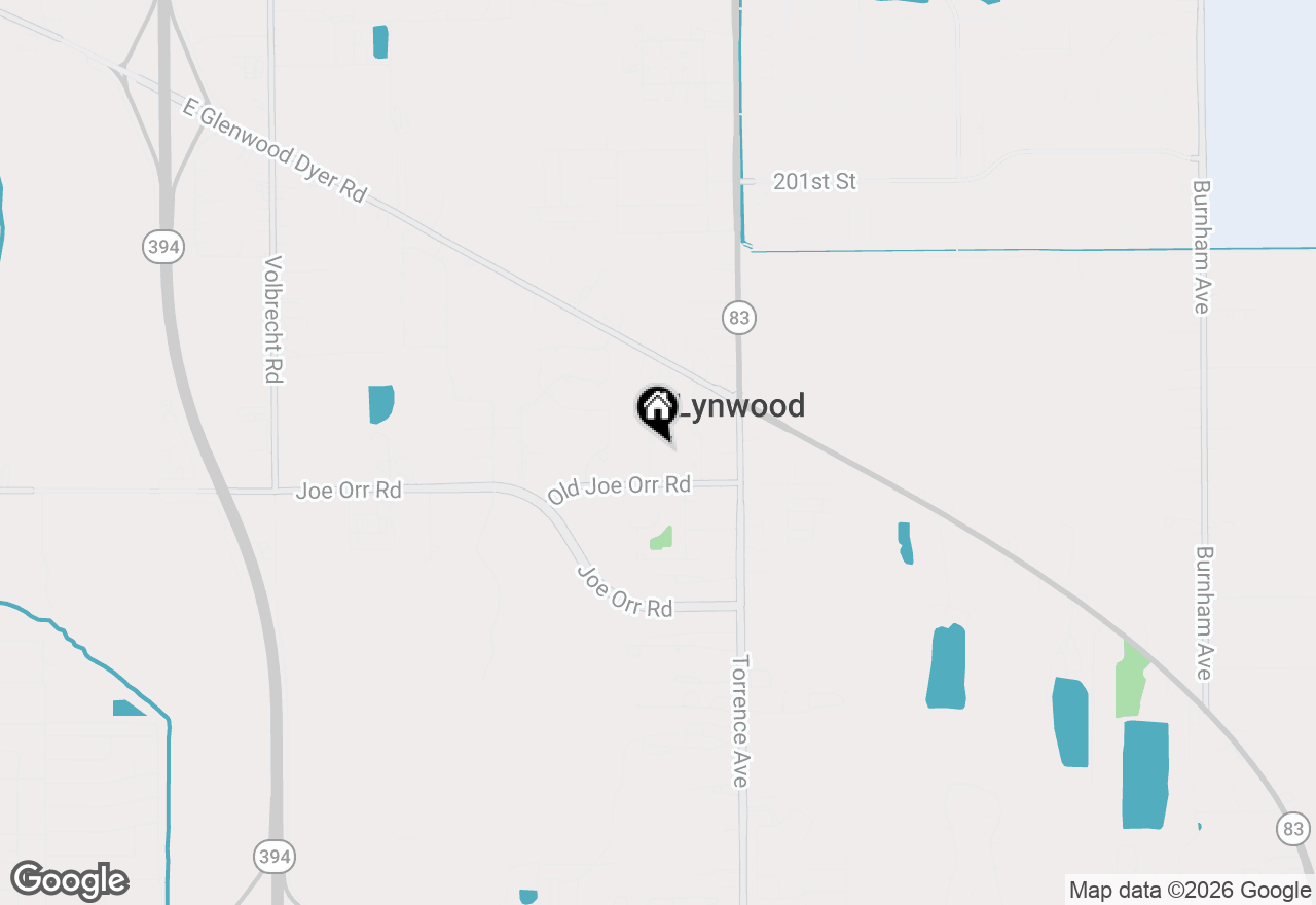 Map of 20575 Bensley Avenue, Lynwood, IL 60411