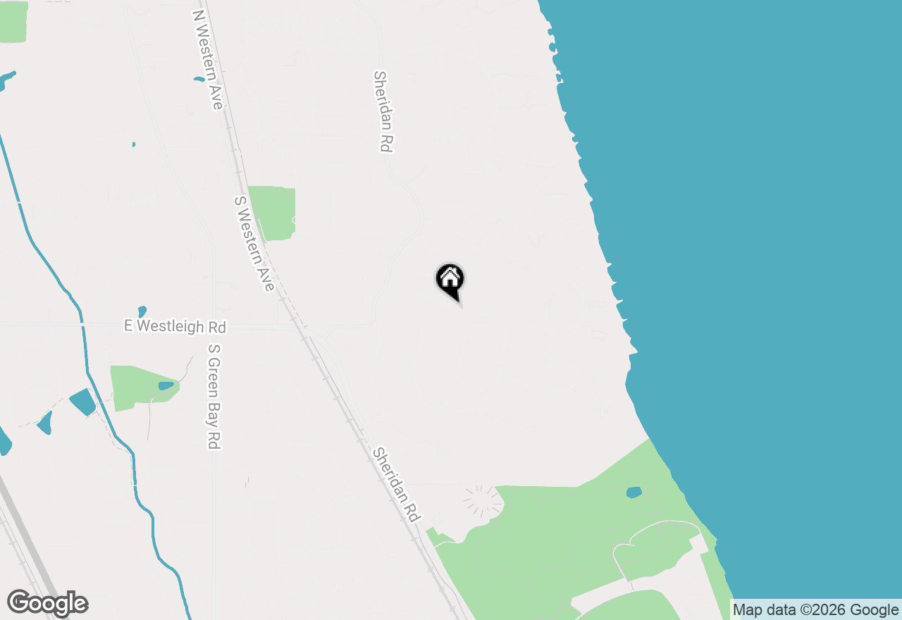 Map of 999 Walden Lane, Lake Forest, IL 60045