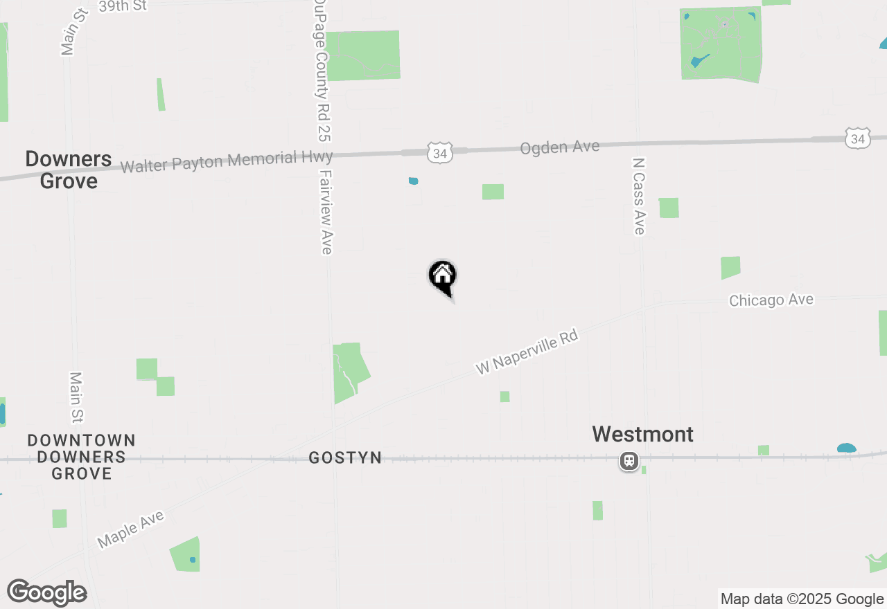 Map of 116 W Chicago Avenue, Downers Grove, IL 60515