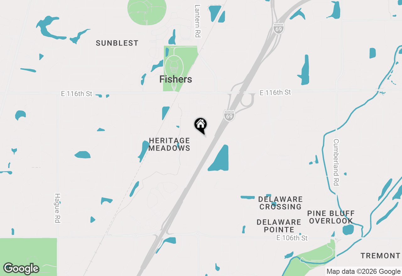 Map of 8807 Moll Drive, Fishers, IN 46038