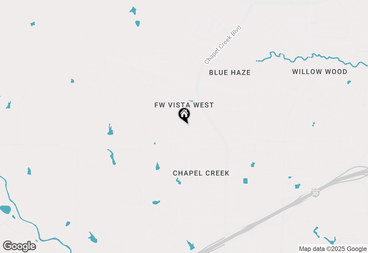 Map of 1133 Terrace View Drive, Fort Worth, TX 76108