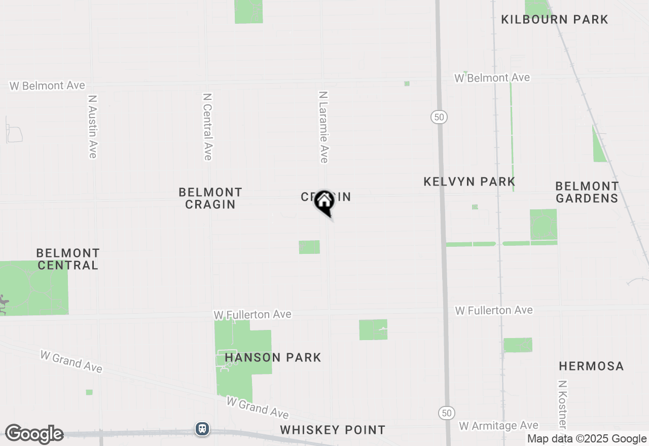 Map of 2702 N Laramie Avenue #C2, Chicago, IL 60639