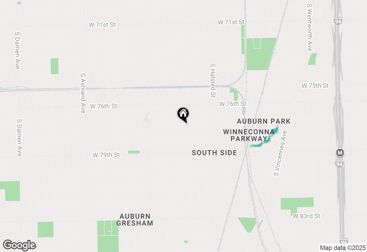 Map of 7719 S Morgan Street, Chicago, IL 60620