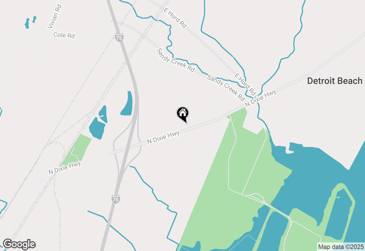 Map of 0 Frenchtown Center Drive, Monroe, MI 48162