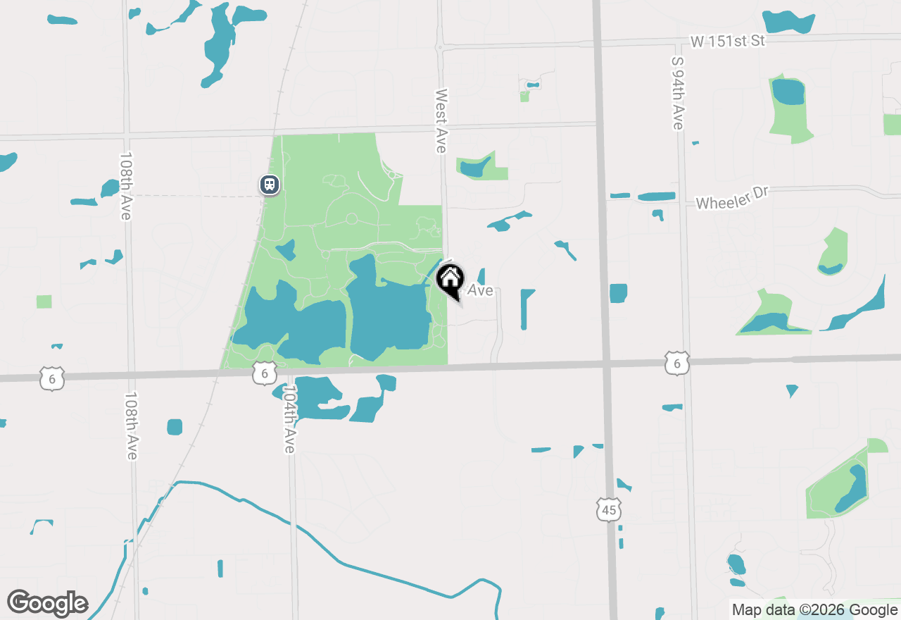 Map of 15722 Centennial Drive, Orland Park, IL 60462