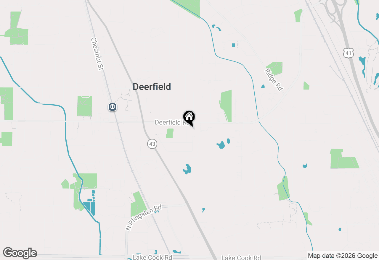 Map of 755 Kipling Place, Deerfield, IL 60015