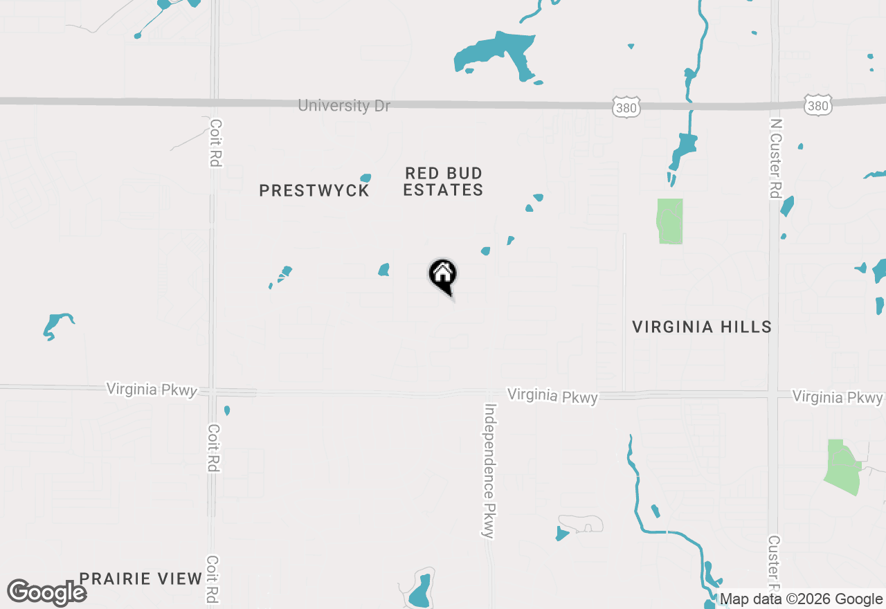 Map of 708 Guthrie Lane, Mckinney, TX 75071
