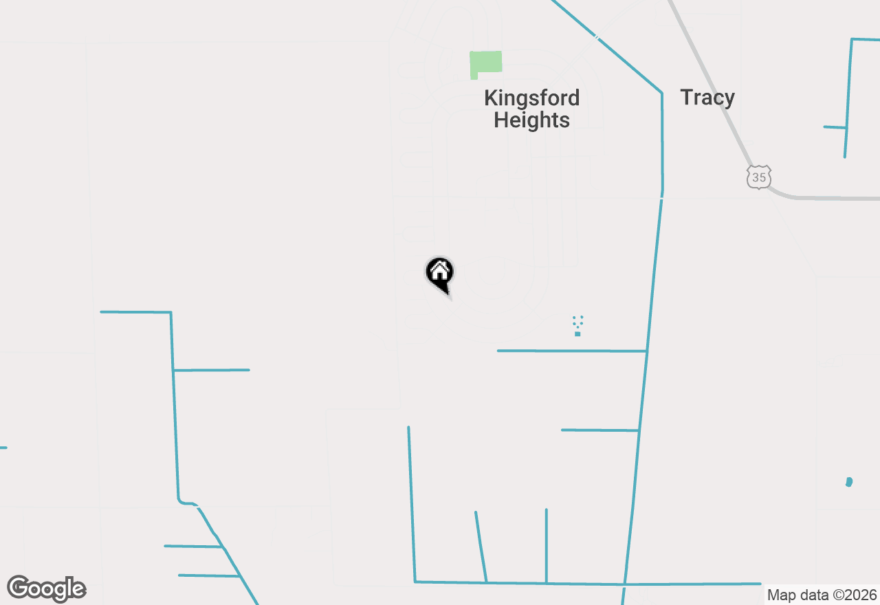 Map of 912 Larchmere Road, Kingsford Heights, IN 46346
