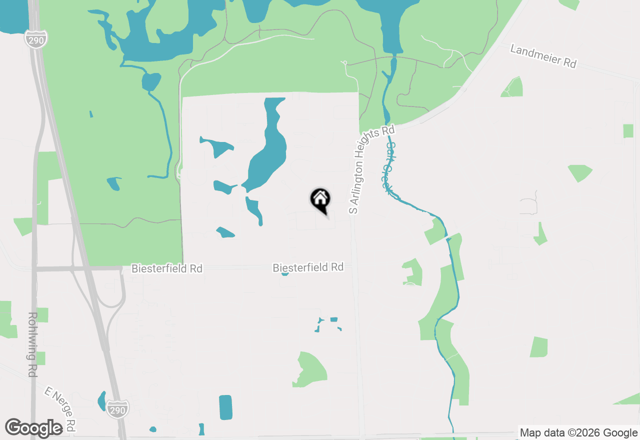 Map of 118 Boardwalk Street #2E, Elk Grove Village, IL 60007