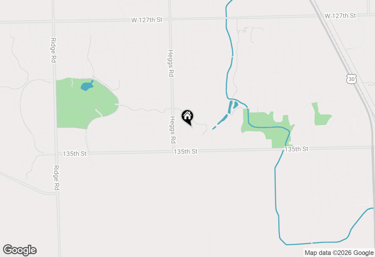 Map of 13334 Kerr Street, Plainfield, IL 60585