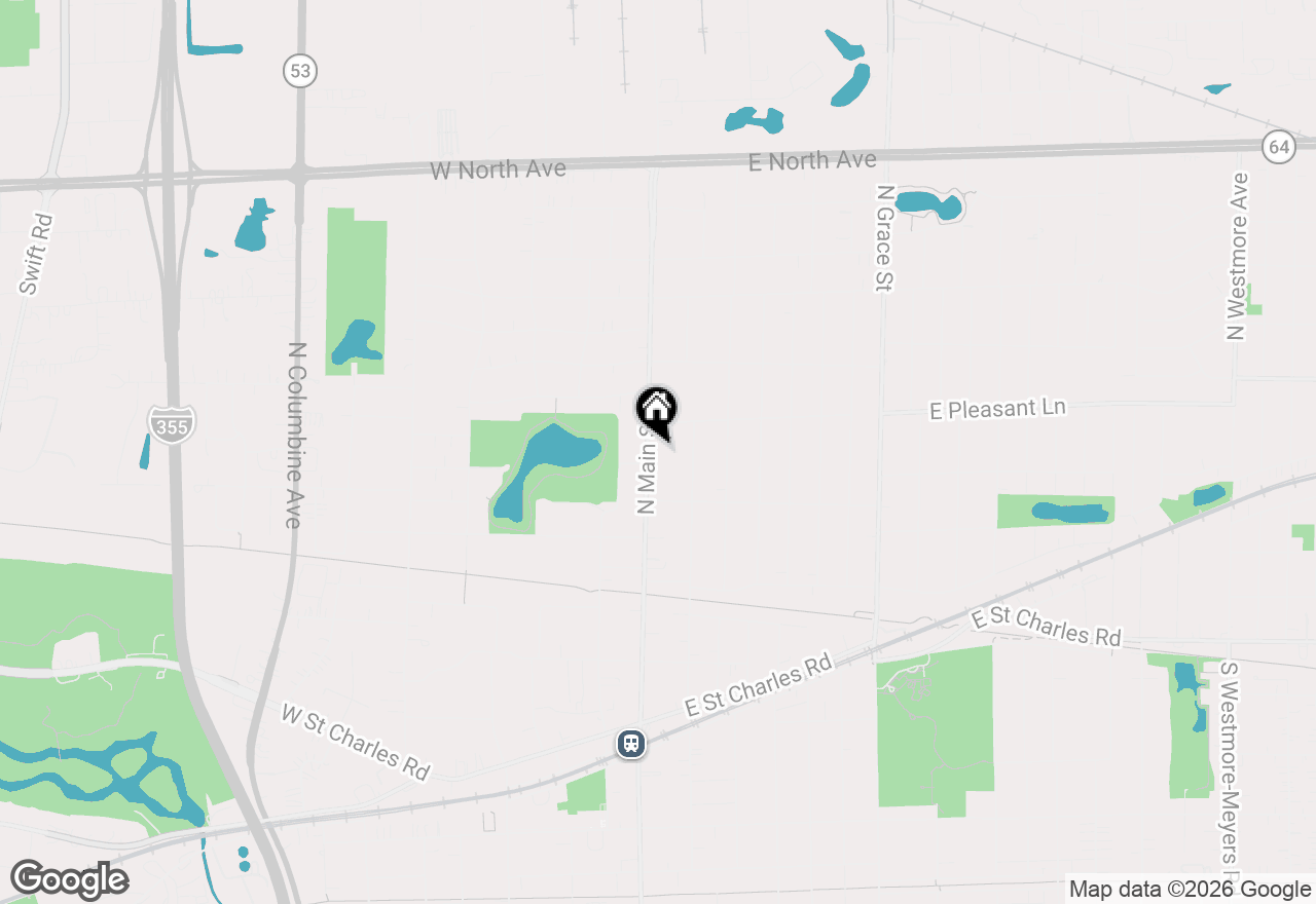 Map of 339 N Main Street, Lombard, IL 60148