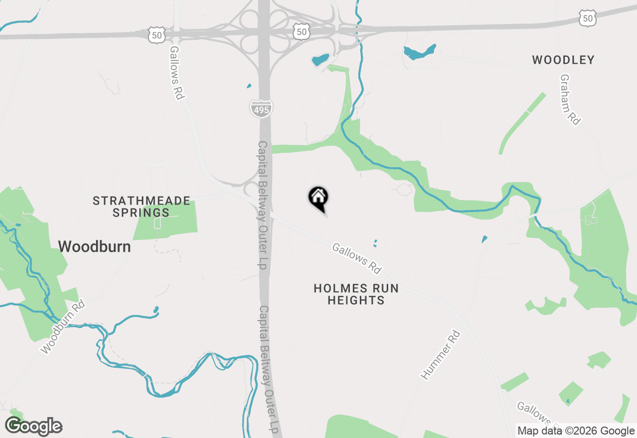 Map of 7810 Sycamore Drive, Falls Church, VA 22042