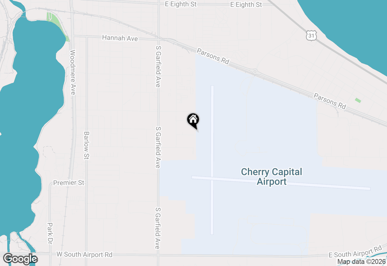 Map of 1247 Plainview Avenue, Traverse City, MI 49686