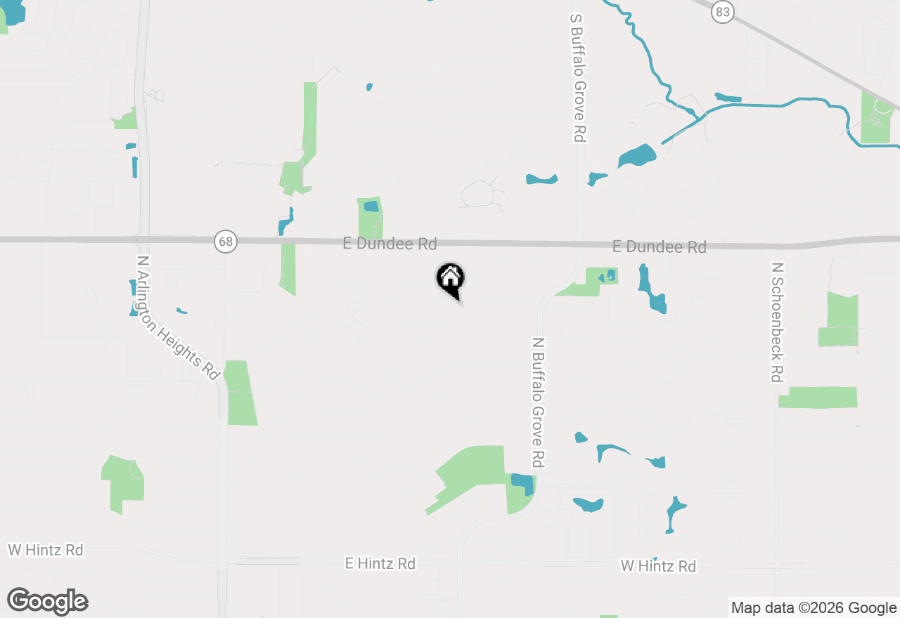 Map of 353 Covington Terrace, Buffalo Grove, IL 60089