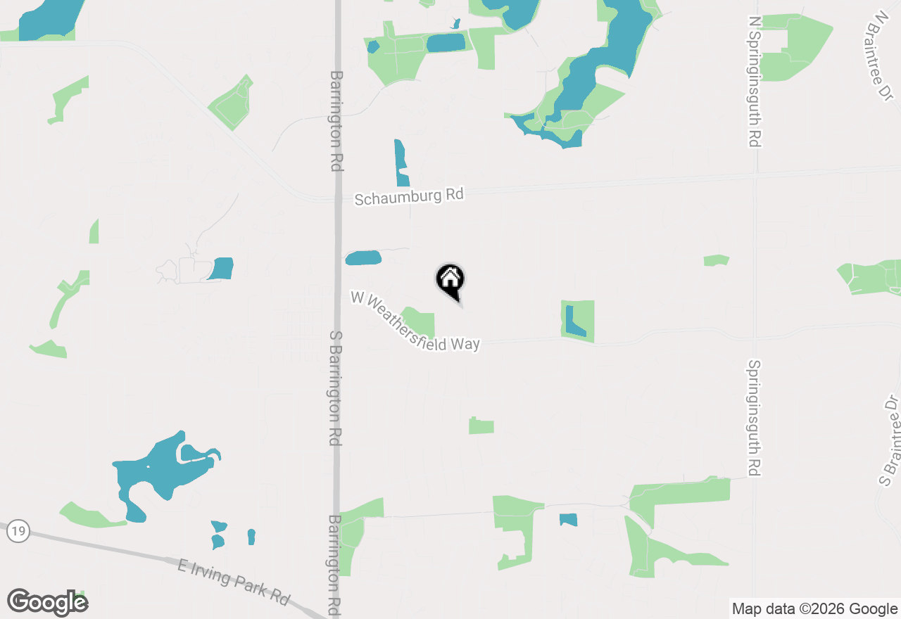 Map of 225 S Knollwood Drive, Schaumburg, IL 60193