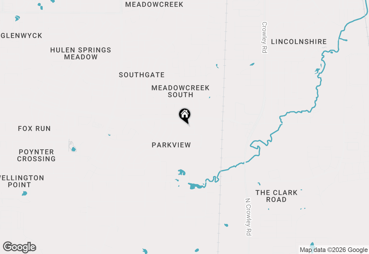 Map of 2632 Gains Mill Drive, Fort Worth, TX 76123