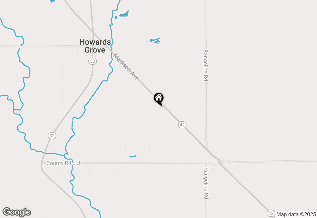 Map of N7894 State Highway 42, Sheboygan, WI 53083