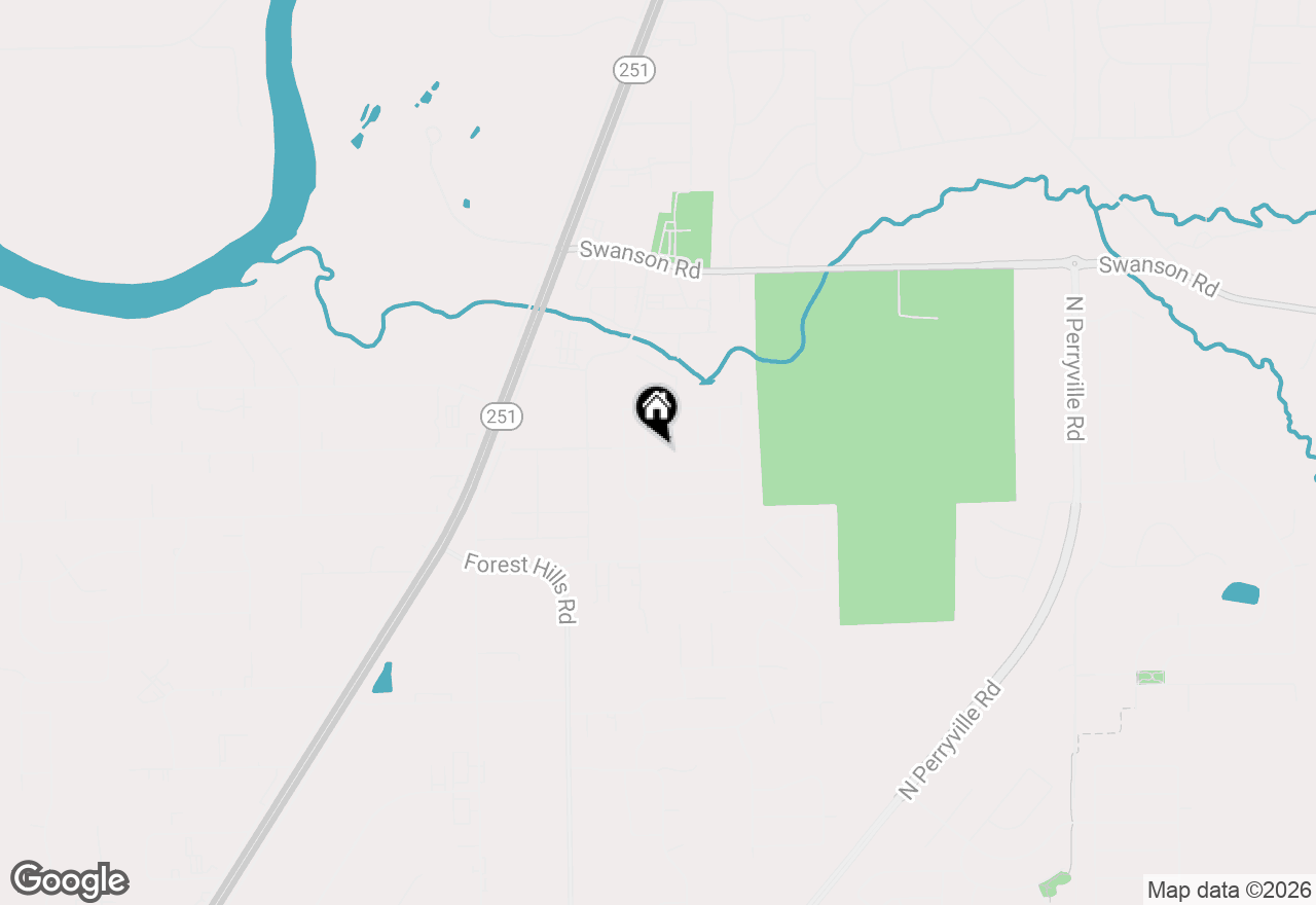 Map of 5383 Mahogany Lane, Roscoe, IL 61073