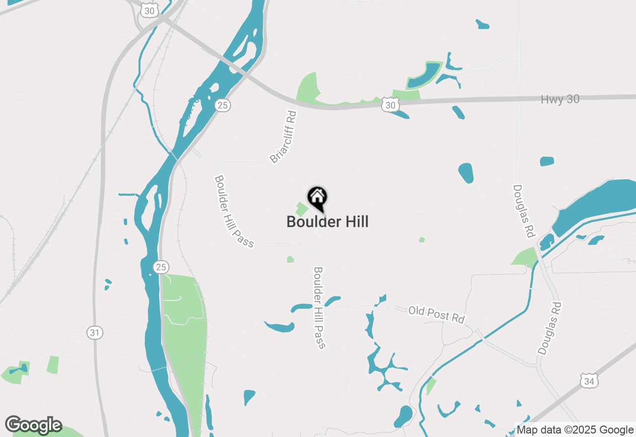 Map of 43 Hampton Road, Montgomery, IL 60538