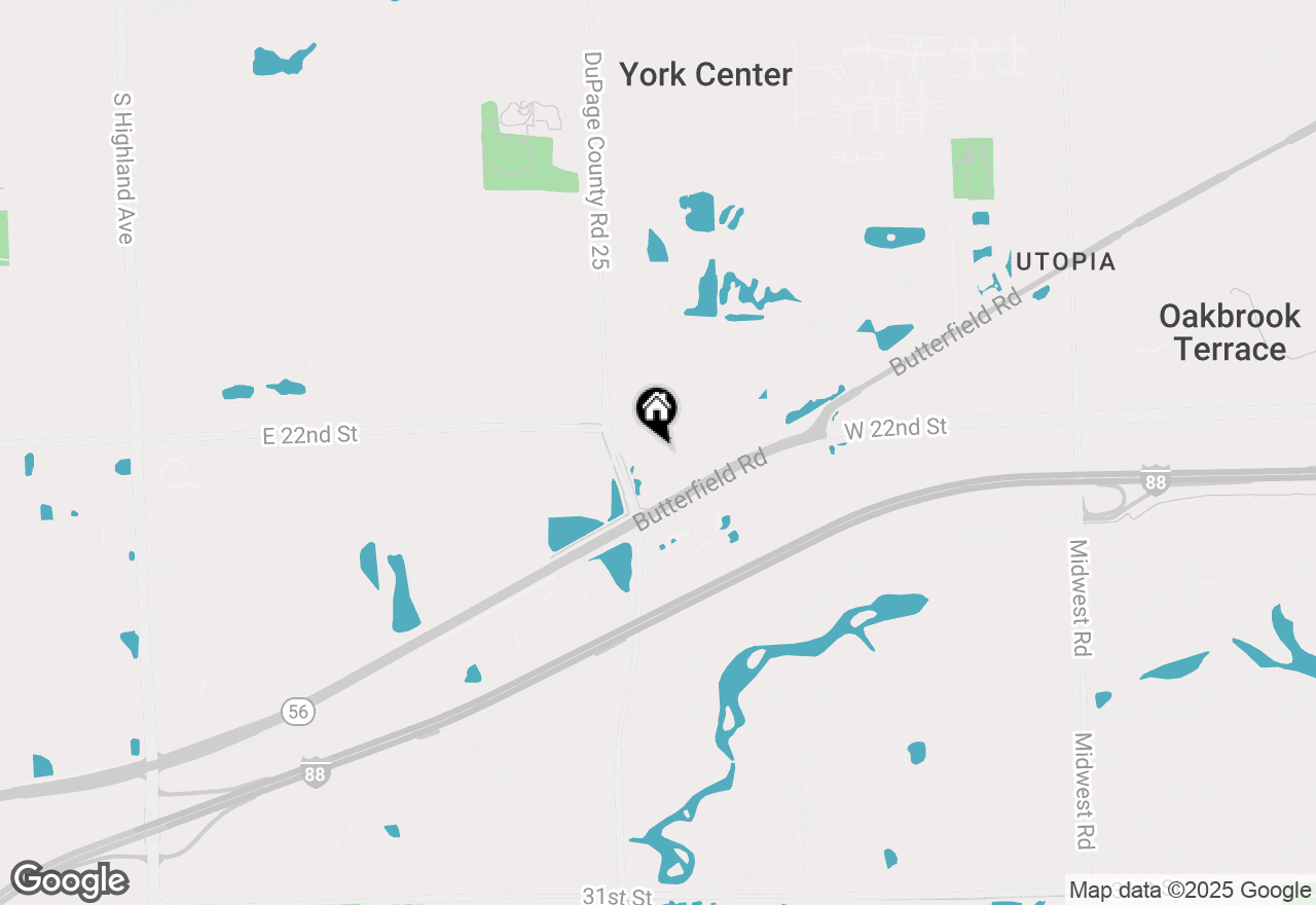 Map of 20 N Tower Road #12L, Oak Brook, IL 60523