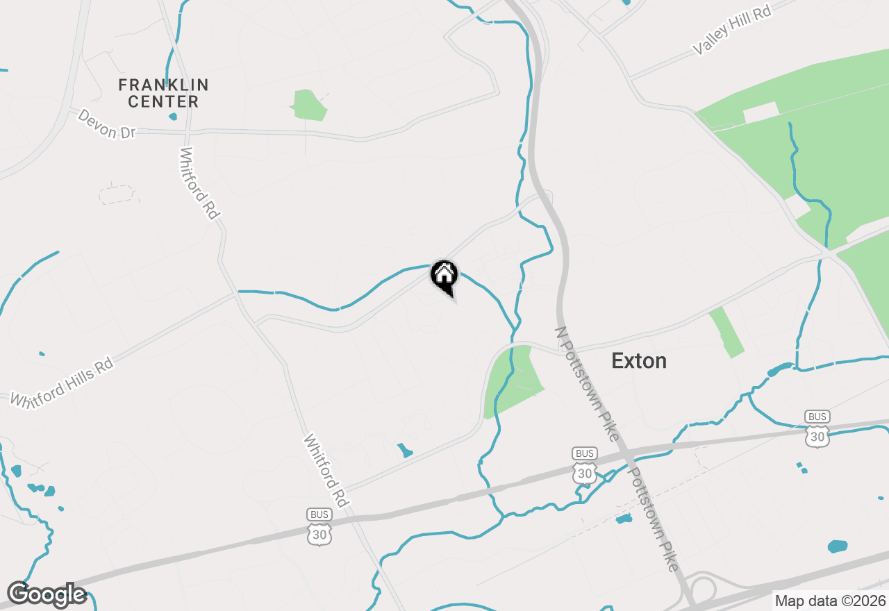 Map of 266 Fox Run, Exton, PA 19341
