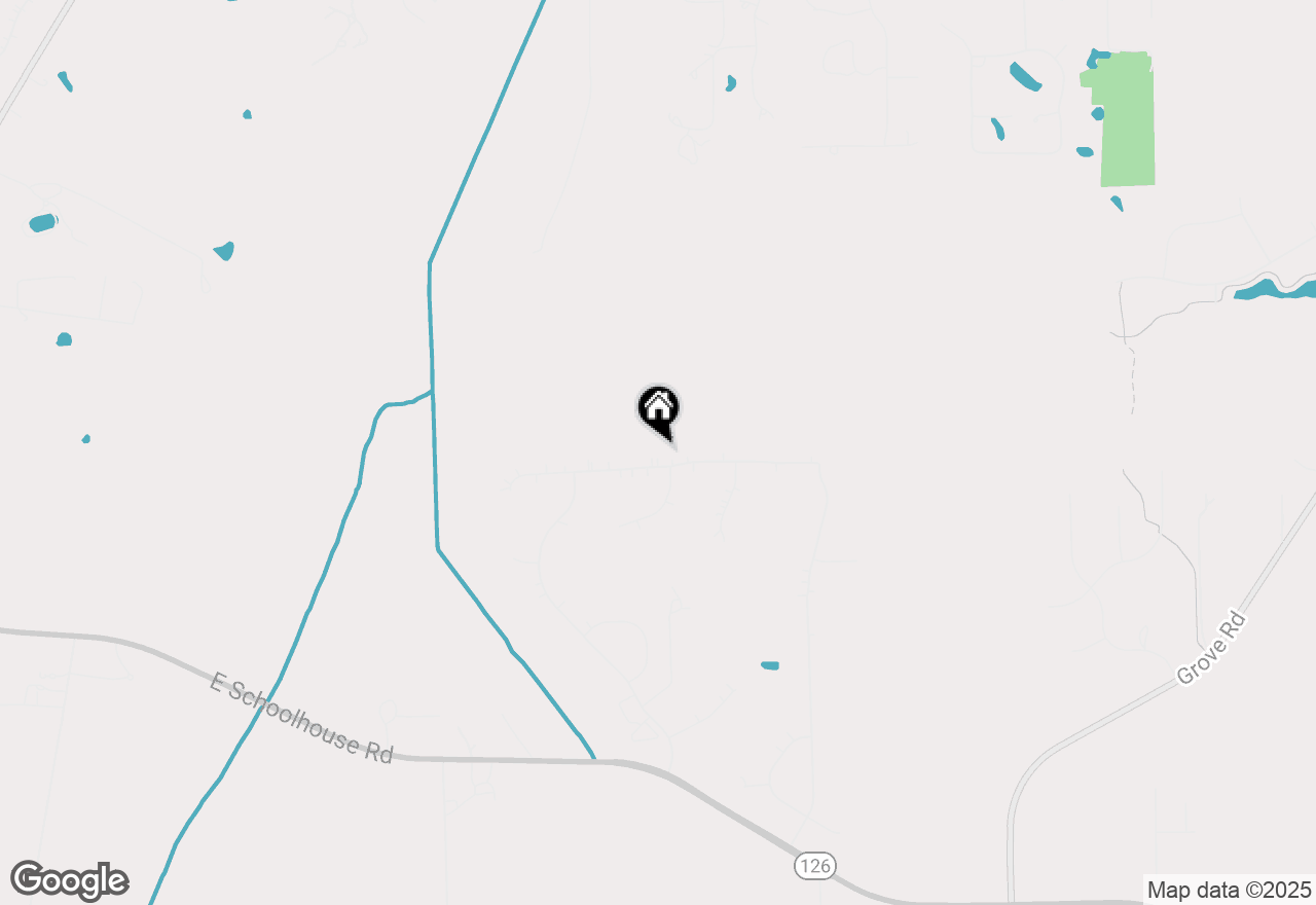 Map of 5949 Whitetail Ridge Drive, Yorkville, IL 60560