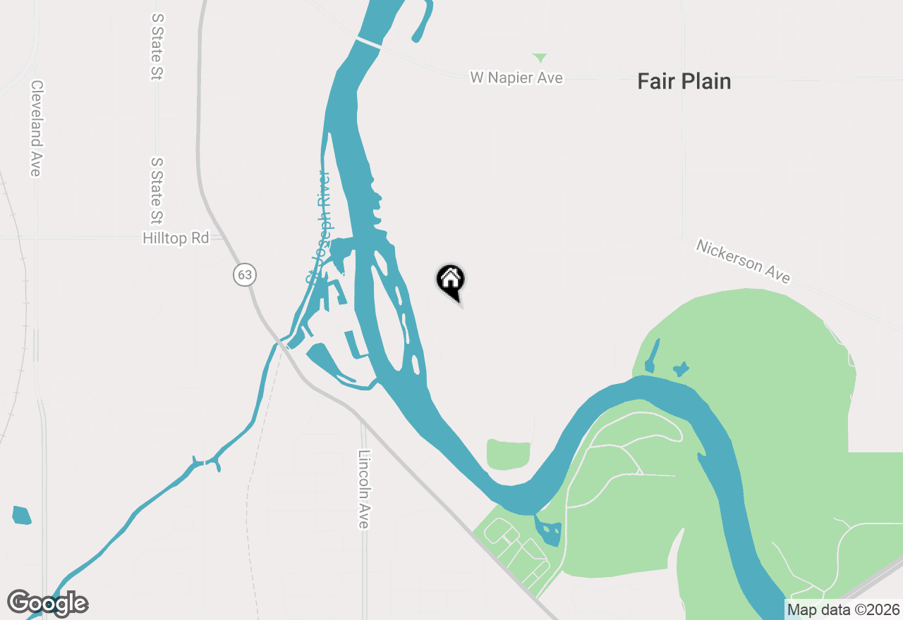 Map of 751 Jakway Avenue, Benton Harbor, MI 49022