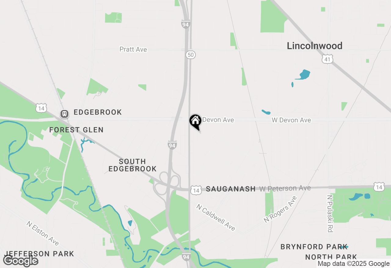 Map of 6248 N Keating Avenue, Chicago, IL 60646