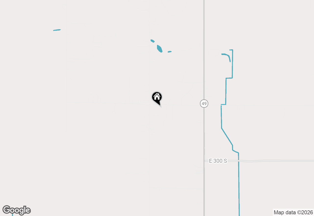 Map of 158 E 250 S, Valparaiso, IN 46383