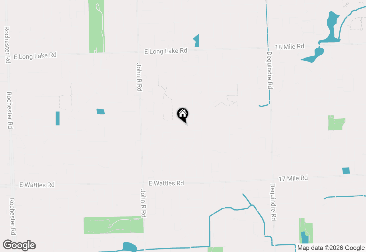 Map of 2310 Cumberland Drive, Troy, MI 48085