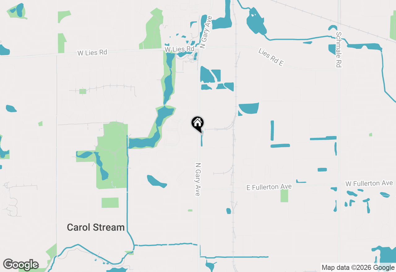 Map of 736 N Gary Avenue #207, Carol Stream, IL 60188