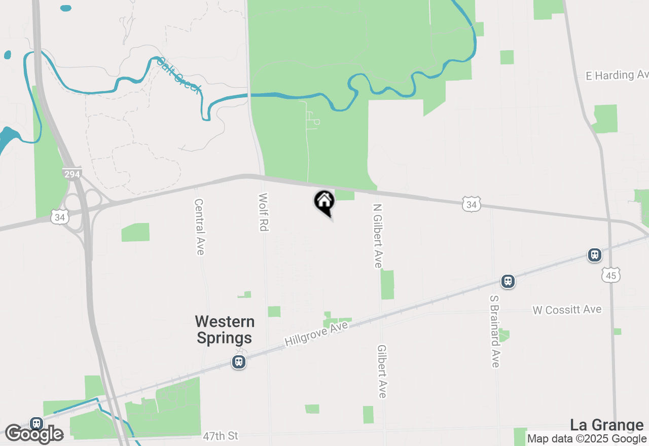 Map of 3937 Ellington Avenue, Western Springs, IL 60558